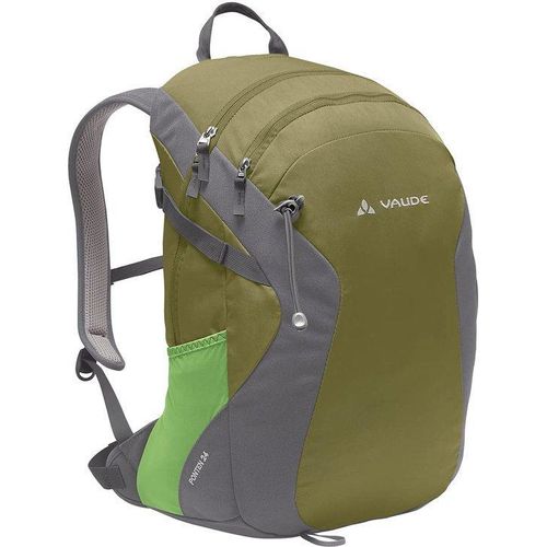 Leichter Wanderrucksack 24l Grün wasserdicht Laptopfach