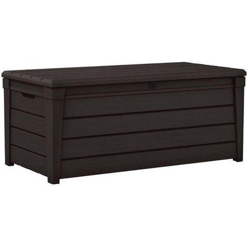 Braune XXL-Gartenkiste 455l wetterfest