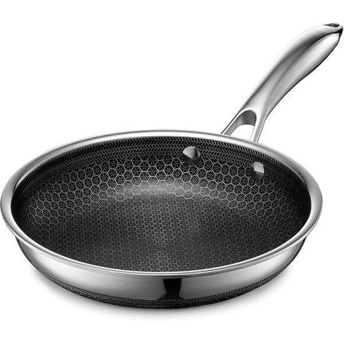 Pfannen 20cm Edelstahl induktionsfest PFOA-frei
