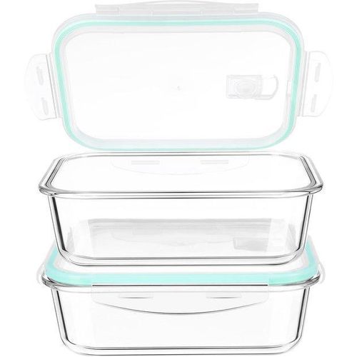 Glasdose mit Deckel 1520ML BPA-frei für Lebensmittel