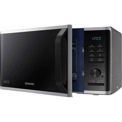 SAMSUNG Mikrowelle "MG2AK3515AS/EG, 23 ℓ", schwarz, B:48,9cm H:27,5cm T:39,2cm, Mikrowellen, Mikrowelle