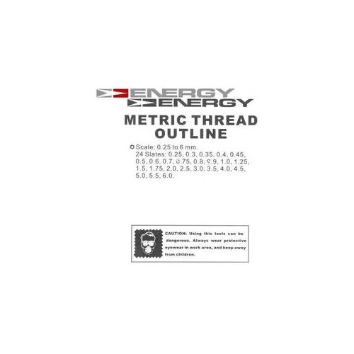 ENERGY Gewindelehre ne00736