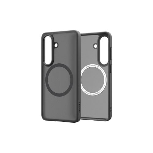 SAMSUNG Handyhülle "Designed for Samsung Spigen Capella Case für Samsung Galaxy S26", grau (schwarz), Samsung Galaxy S26, Hüllen, Backcover, Schutzhülle, Handyschutzhülle, Case, Schutzcase, stoßfest, Handyhülle