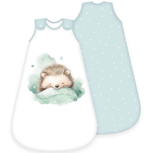 Babyschlafsack BABY BEST "Kleiner Igel Baby-Schlafsack 70cm", Baby, Gr. L: 70cm, grün, Bezug: 100% Baumwolle. Füllung: 100% Polyester, Schlafsäcke