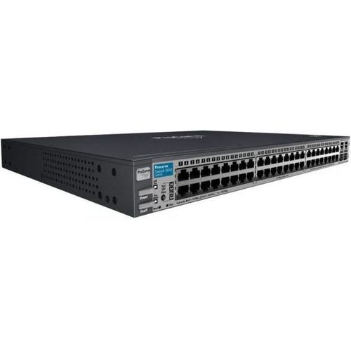 HP ProCurve Switch 2650, 8,000 Eintragungen, 13,6 Gbit/Sek, CSA 22.2 No. 950; cUL (CSA 950); EN 60950/IEC 60950; NOM-019-SCFI-1994; UL 1950 3. Ausgabe; UL 60950, 100W, 0 bis 55 °C, -40 - 70 °C