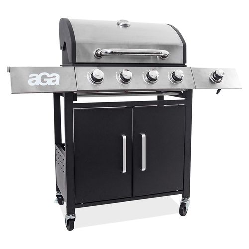 Gasgrill DS1922 mit 5 Hauptbrennern und Seitenbrenner, 14 kW Gesamtleistung, 120 cm breit