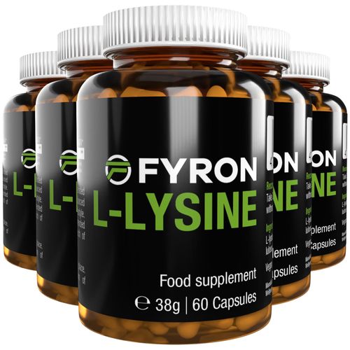 Fyron L-Lysin - 300 Kapseln (5x 60 Kapseln), 5er Pack