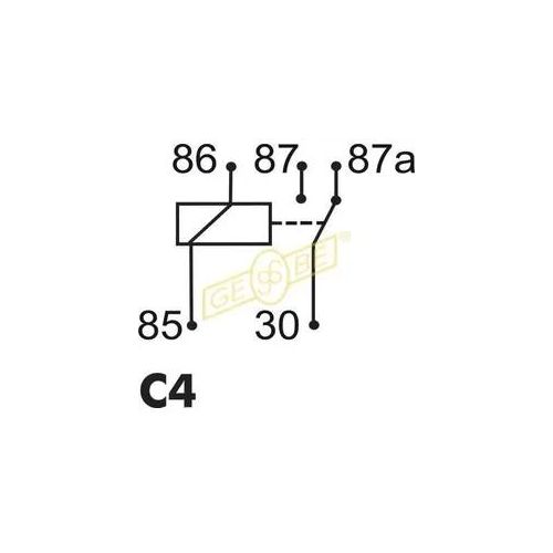 GEBE Relais, Arbeitsstrom 993841