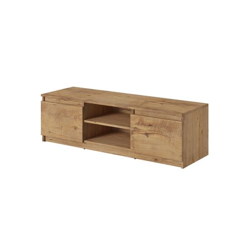 Lowboard Dingo mit LED Kastanienfarben