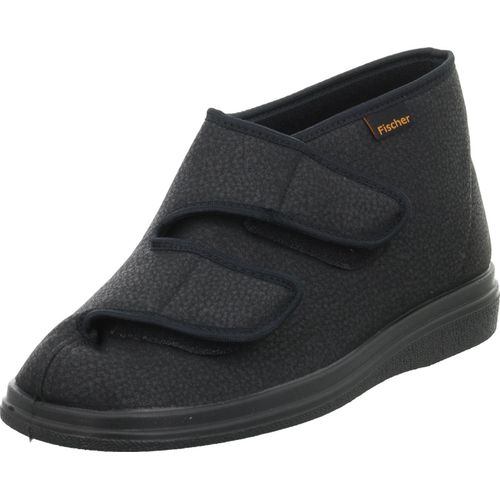 Fischer Markenschuh 13995 222 Otho Uni Hausschuh Otho Schwarz, Schwarz, Gr. 47