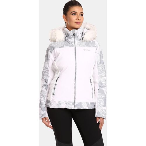 Damen-Skijacke mit integriertem Heizsystem Kilpi LENA-W, WEISS, Größe 44