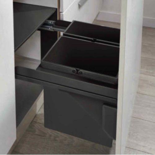 WESCO® Pullboy Soft Comfort 360 K, Abfallsammelsystem, anthrazit 450 mm