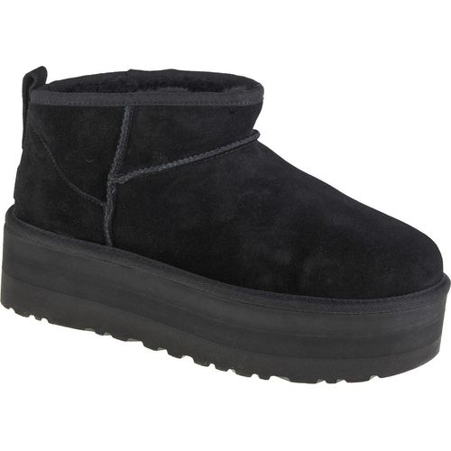 Ugg Classic Ultra Mini Platform Schwarz - Damenstiefel - 1135092-BLK ugg classic mini, uggs kaufen, uggs stiefel, uggs damen, uggs verkauf damen, uggs verkauf damen, uggs verkauf, uggs bestellen, uggs damen verkauf, uggs angebot, ugg mini verkauf, günstige uggs