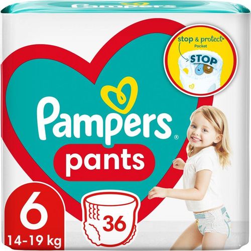 Pampers Pants Size 6 disposable nappy pants 13-19 kg 36 pc