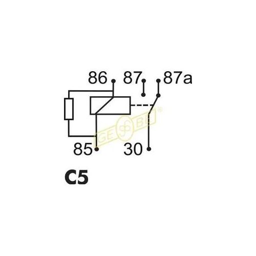 GEBE Relais, Arbeitsstrom 994891