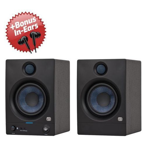 Presonus Eris 5BT Studio Monitor-Boxen 2nd Gen + Bonus In-Ear Kopfhörer