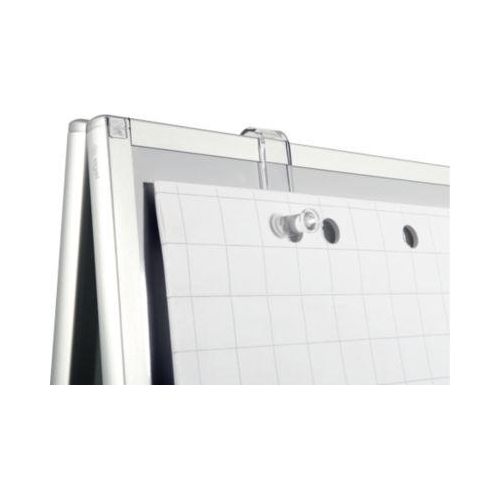 Flipchart Haken Sigel Business, 60 x 33 x 80 mm, für Flipchartpapier mit Universallochung, 2 Stück