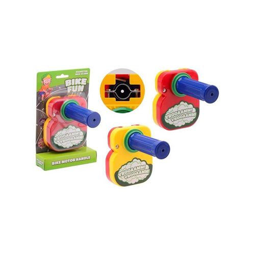 John Toy Bike Fun Gas håndtag med motorlyd - assorted