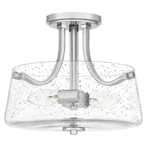 Hollister Deckenleuchte nickel poliert Quoizel QZ-HOLLISTER-SF-PN