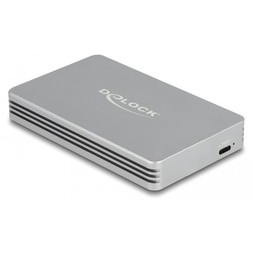 DELOCK USB4 40 Gbps Gehäuse für 1xM.2 NVMe SSD-werkzeugfrei