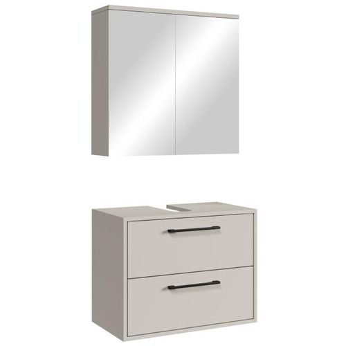 Badplaats Wastafelkast set florence 60 x 35 cm – – badmeubel met