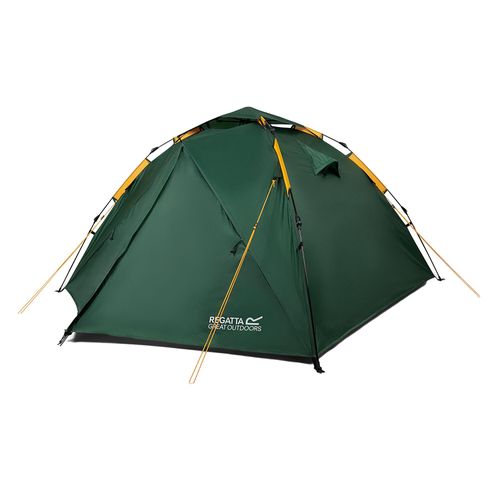 Regatta 3 Persoons Instant Tent (Groene weiden)
