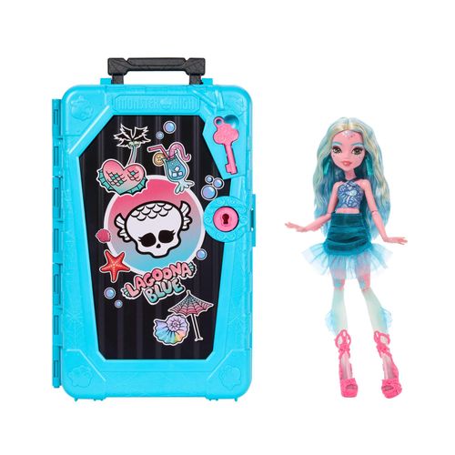 Anziehpuppe MONSTERHIGH™ "Monster High Verborgene Schätze Oase Lagoona", bunt, Puppen, Kinder