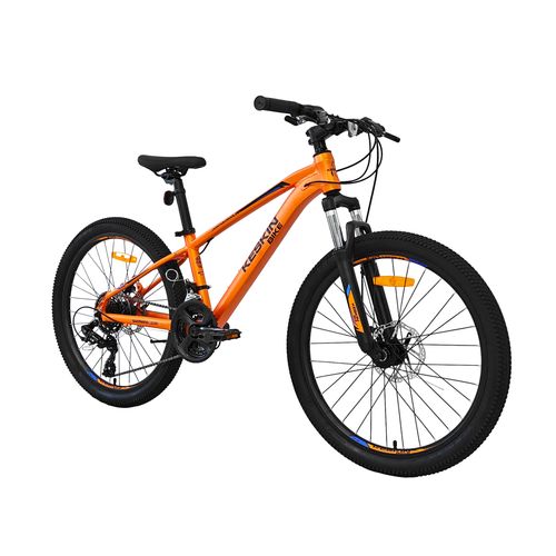Mountainbike Keskin MTB1 – 24 Zoll Mountainbike – leichter Aluminium-Rahmen, Orange