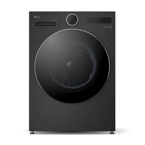 LG Waschmaschine Matte Black (A55%*, 9 kg, 1.350 U./Min.) mit AI DD® & TurboWash®360° F4WX9092B F4WX9092B