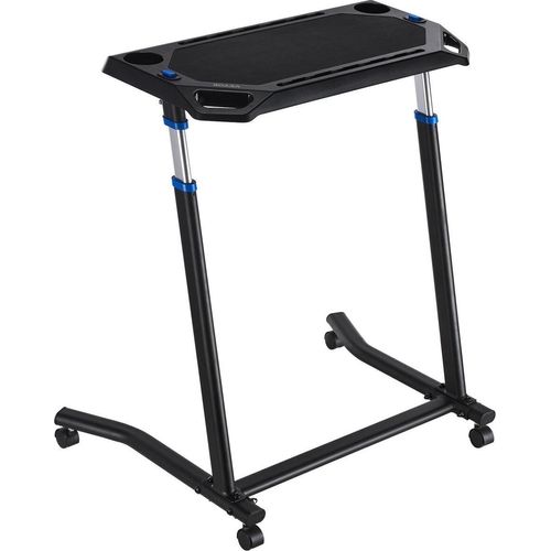 Mobile Cycling Desk Foldable Bike Trainer Fitness Desk with Lockable Wheel