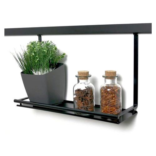 Kesseböhmer Linero Style Universalablage schwarz 440 x 150 x 271 mm