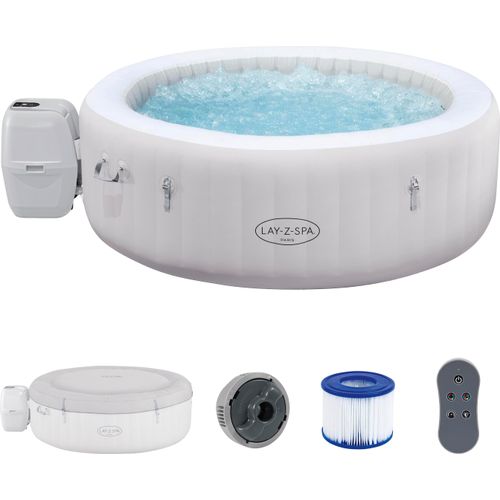 LAY-Z-SPA® LED Whirlpool Paris AirJet™ Ø 196 x 66 cm, rund
