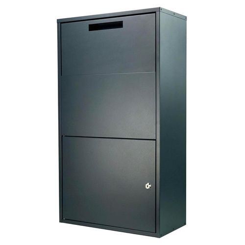 Paketkasten 56 Anthrazit – Wetterfeste Paketbox für alle Paketdienste