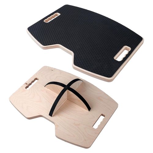 Ergonomische Fußstütze für den Schreibtisch mit 4D Bewegung und EVA Sohle, minimalistisches Design für Zuhause und Büro