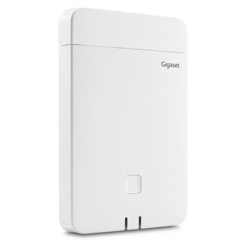 Gigaset N670 IP Pro Weiß DECT IP Basisstation für 20 Benutzer und 8 VoIP Anrufe