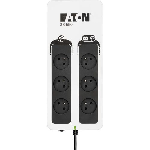 Eaton 3S550F, Standby (Offline), 0,55 kVA, 330 W, 161 V, 284 V, 50/60 Hz