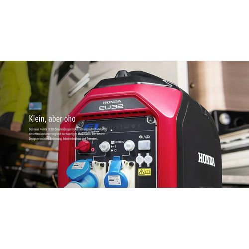 Honda EU32i -Benzindirekteinspritzung, App-Steuerung