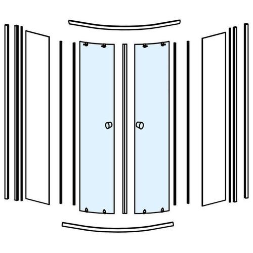 Aqualine Glas zum HLS800Y, beweglicher Teil