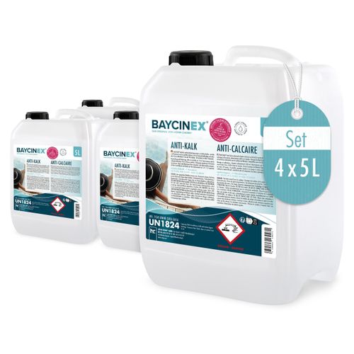 4x5 L BAYCINEX® Anti-Kalk für Pools