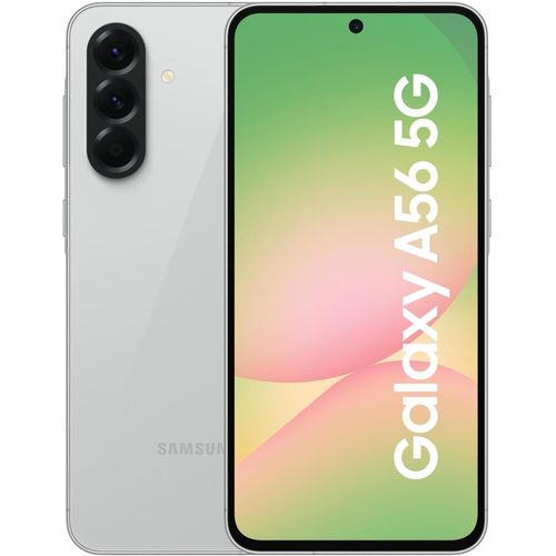 Samsung Galaxy A56 5G 8+128 LIG GRAY, IP67, 198g, 6.7 Zoll, 120 Hz, 5000 mAh, Dual-SIM (Globale Version)