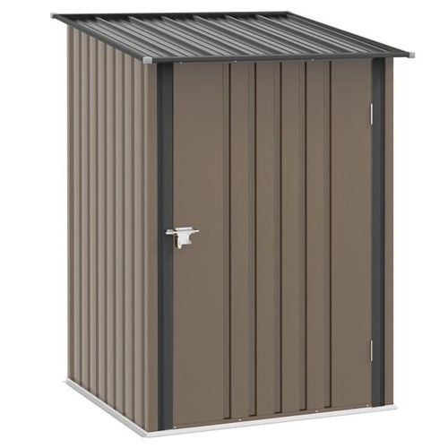 4goodz Tuinhuis van metaal metalen tuinhuisje voor balkon en terras -