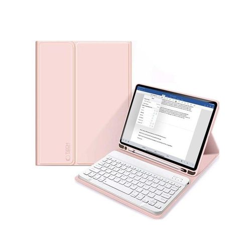 Tech-Protect SC Pen + Keyboard Case with Keyboard for iPad 10.9" 2022 - Pink