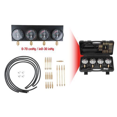 KS TOOLS Prüfgerät, Vergaser-Synchronisierung 1503600