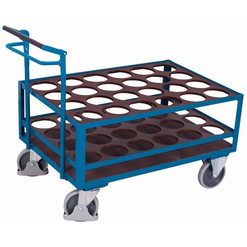VARIOfit Stahlflaschenwagen mit Totmannbremse