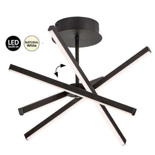 Rabalux 71270 Moderne Lichtfamilien Schwarz Metall