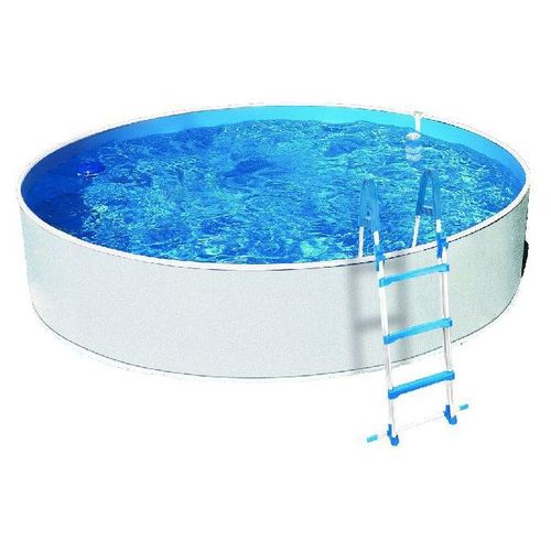 Mountfield Azuro 3,60x0,90m WEISS LAGOON-Einlage 0,25mm (mit lackierter Leiter Skimmfilter 12V)