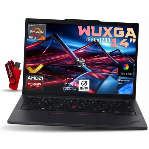 Laptop Lenovo ThinkPad P14s G5 Ryzen 7 PRO 16GB 4TB SSD WUXGA IPS ELEGANCKI