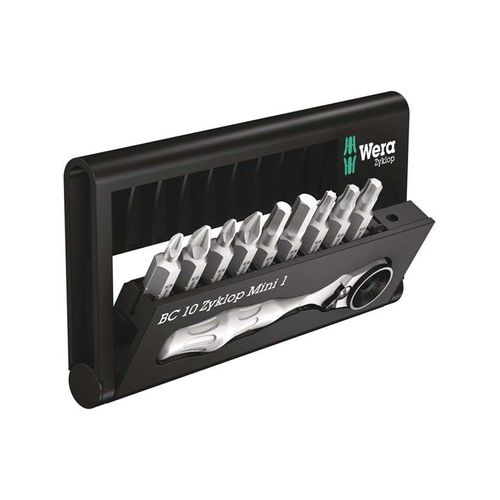 Wera Bit-Check 10 Zyklop Mini 1, 10-teilig