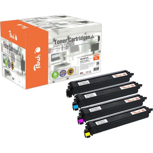 Peach Toner Brother TN-248XL DCP-L-3520 MultiPack new Chip kompatibel - Kompatibel