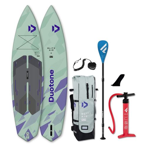 DUOTONE BLITZ AIR SLS 11'2 iSUP Touring SUP Board 7,2kg Set leicht & schnell